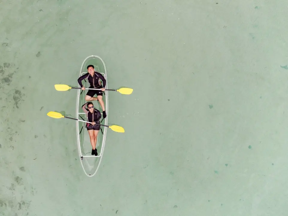 clear kayak