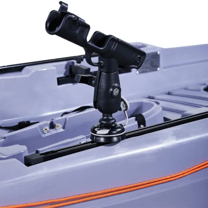 rail mount fishing rod holder